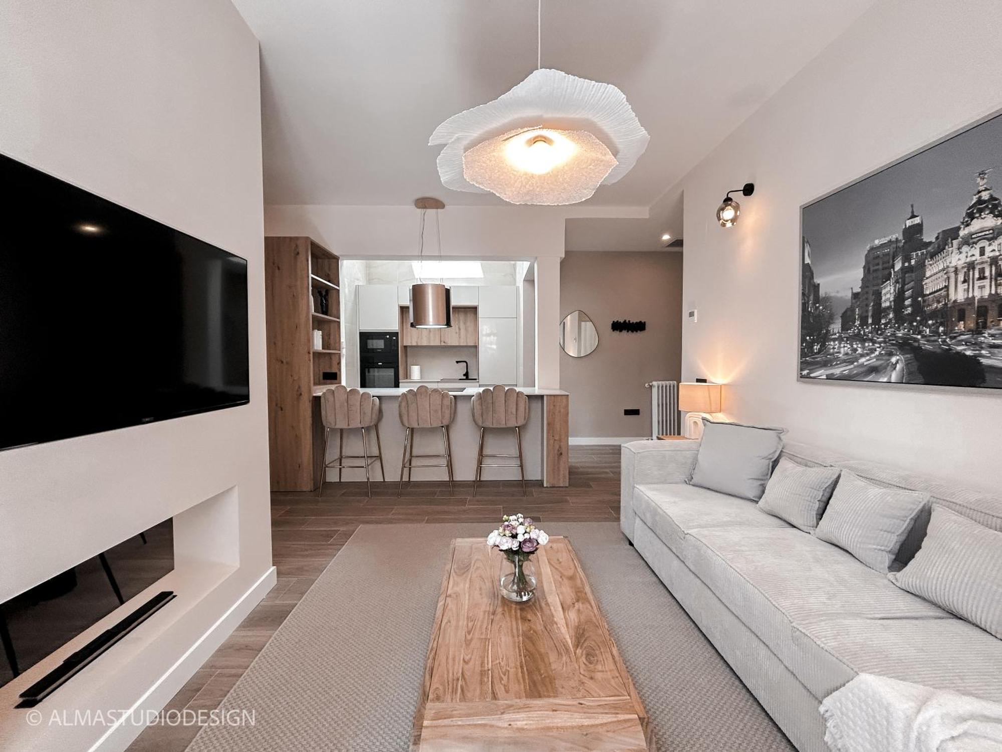 Apartamento Ático - loft en la C/ Fuencarral Madrid Exterior foto