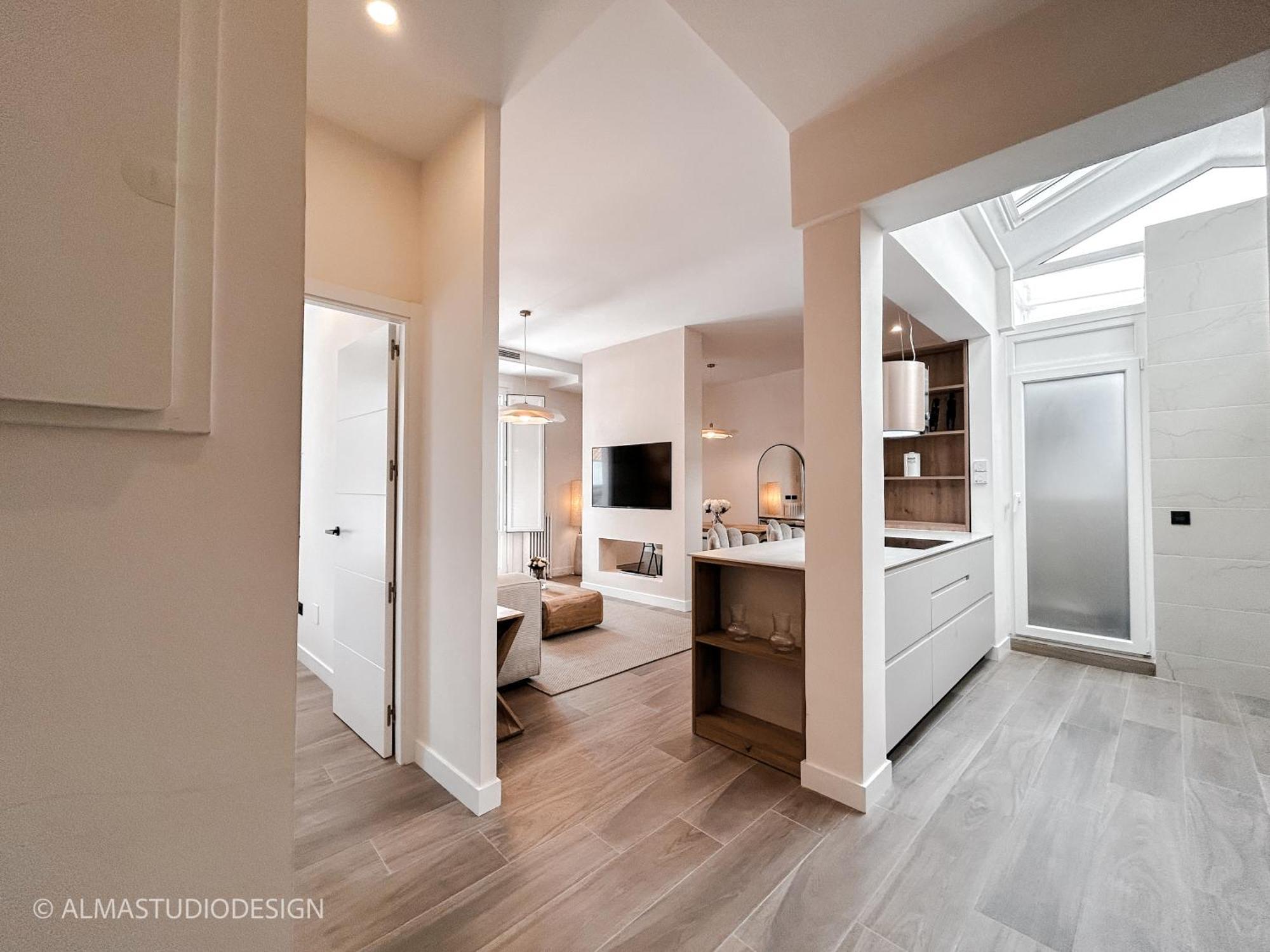 Apartamento Ático - loft en la C/ Fuencarral Madrid Exterior foto